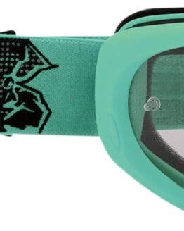 Qualifier Youth Cyan / Black / Mint Agroid Goggles - Clear Lens
