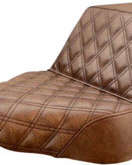 Step-Up Front Lattice Stitch 2-Up Seat Brown Gel