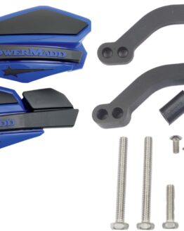 Powermadd Blue & Black Star Handguard Kit w/ MC/ATV Mounts