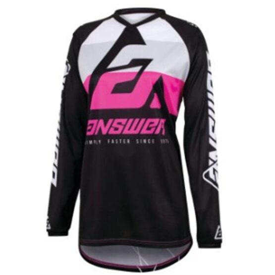 23 Syncron CC Jersey Black/White/Rhodamine Youth - Medium