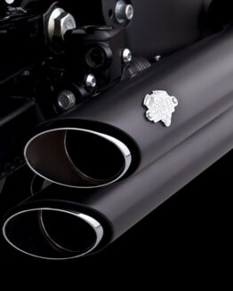 Vance & Hines Shortshots PCX Exhaust Black Fits 18-22 Softail