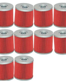 HiFloFiltro HF681 Oil Filter Replaces Hyosung 16510HN9101HAS - 10 Pack