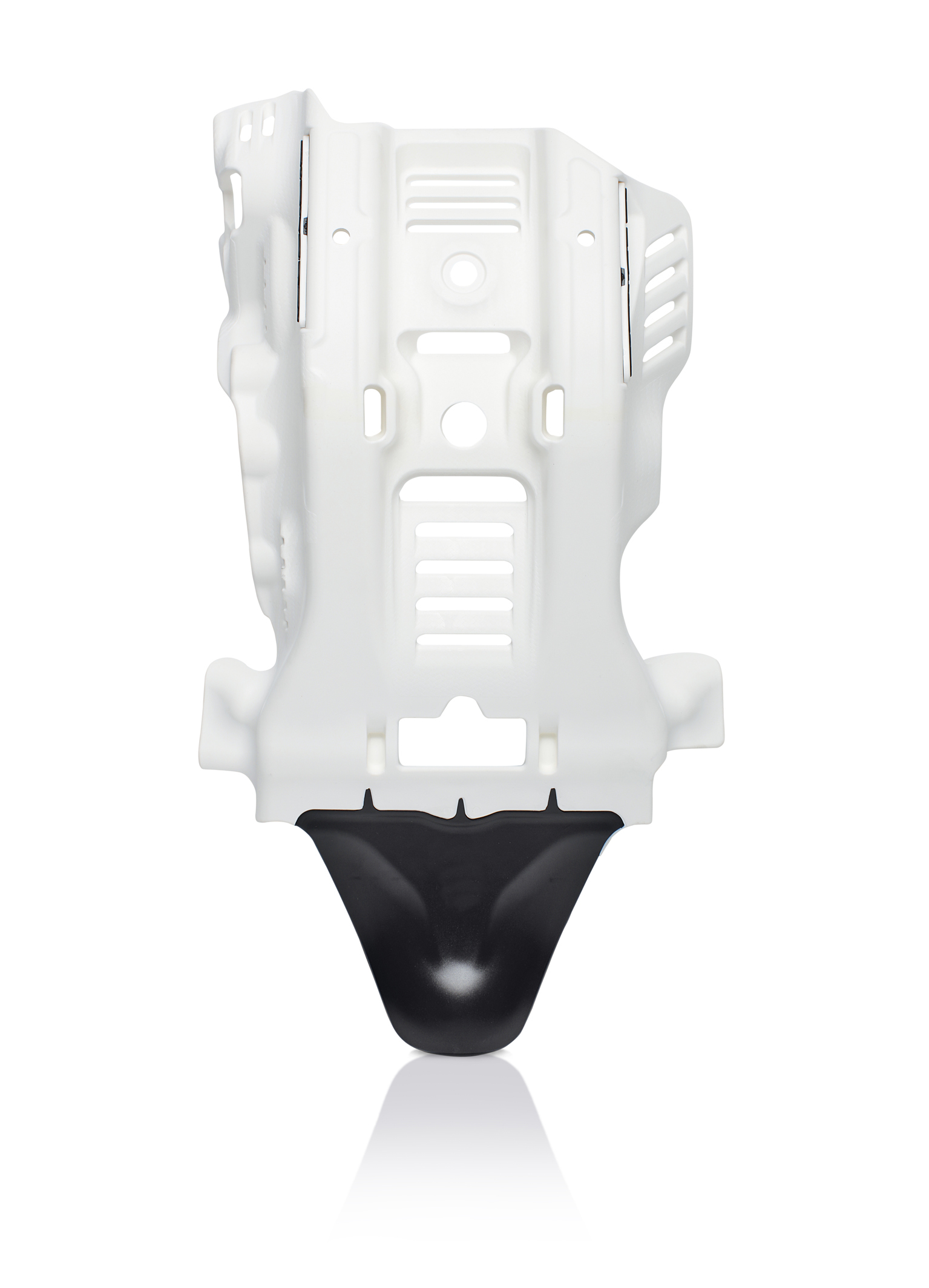 Acerbis Skid Plate White/Black with Linkage Guard For KTM, Husqvarna, GasGas - Image 3