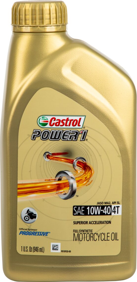 Power1 Racing Synthetic 4T Motor Oil - 10W40 1 Qt