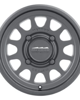 MR414 Bead Grip 15x7 / 5+2/38mm Offset / 5x4.5 / 76mm CB Graphite Wheel