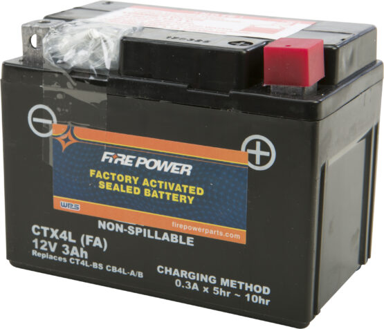 Factory Activated Sealed Battery