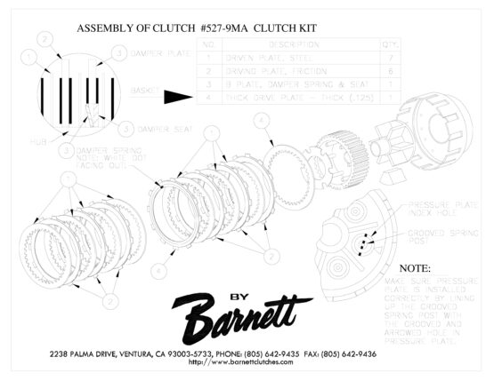 Performance Steel & Friction Clutch Plate Kit - Image 2