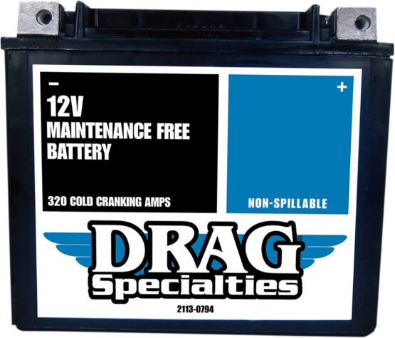 FA AGM Maintenance Free Battery w/ Flush Terminals 320CCA 12V 18Ah