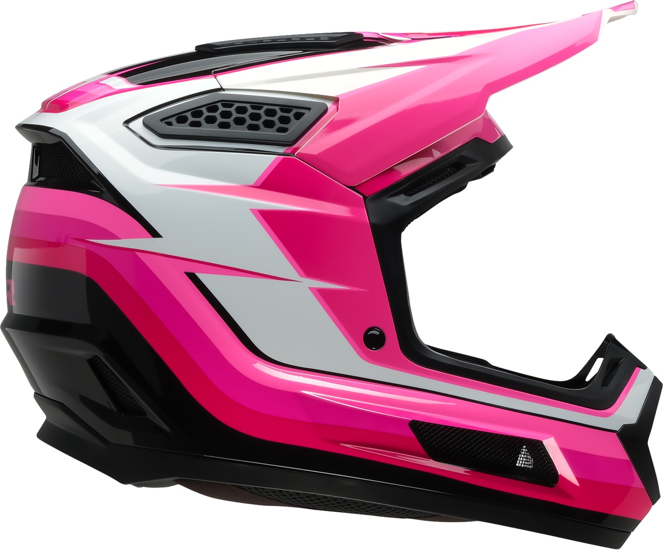 Z1R Dirt Maxx Vortex Helmet Pink/White Large - Image 3