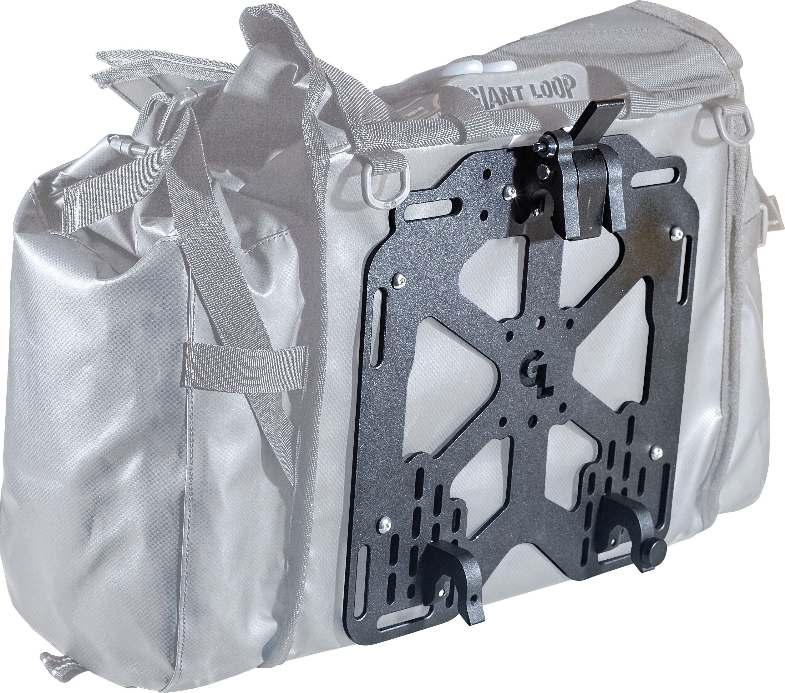 Giant Loop Pannier Mounts for Soft Luggage Black Pair - Image 3