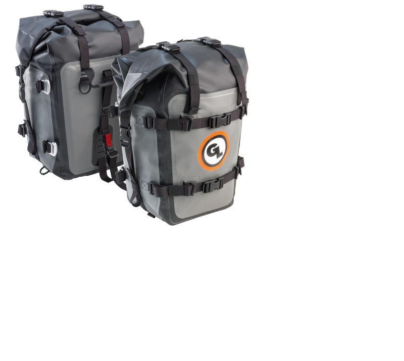Giant Loop MotoTrekk Panniers 50L Gray/Black Pair - Image 4
