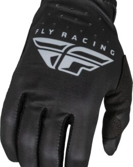Fly Racing Youth Lite Gloves Black/Grey YM