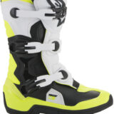 Tech 3S Boots Black/White/Yellow Size 8 - Image 4