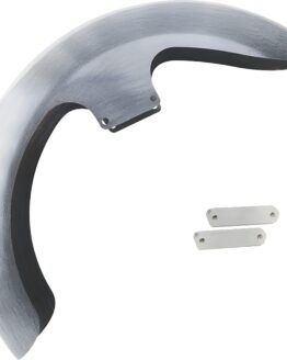 Paul Yaffe Bagger Nation Thicky Front Fender 21in Satin Adapters For Touring