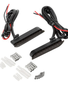 Zeta Racing XC Hand Guard Smoke Replacement Flashers