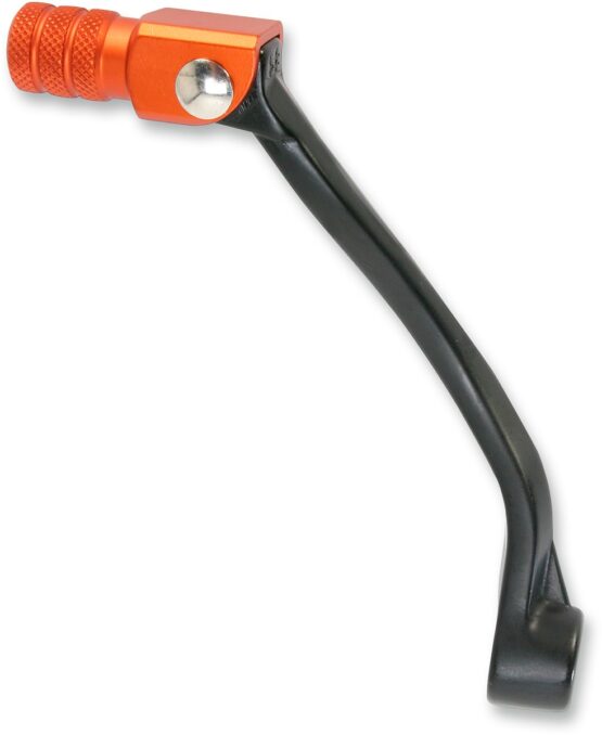 Anodized Forged Folding Shift Lever Black/Orange