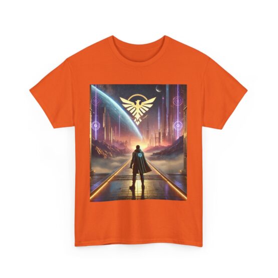 Galactic Vision Unisex Heavy Cotton Tee - Space Adventure Design - Image 15