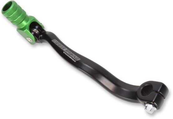 Anodized Forged Folding Shift Lever Black/Green - Image 2