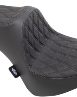 Predator III Seat- Double Diamond Black Thread 7in Tall Rider Support-2Up