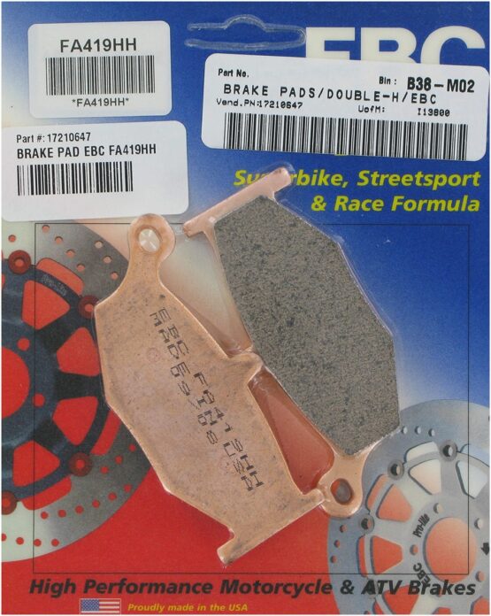 Sintered Double-H Rear Brake Pads - Image 2