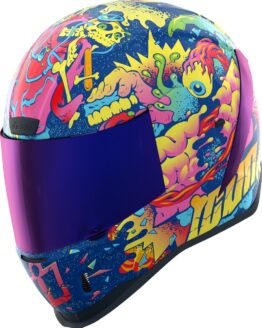 ICON Airform Scatterbrain MIPS Helmet XL Multi/Purple