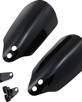 Memphis Shades Handguards Black FXR Dyna Softail Sportster Touring