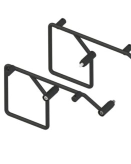 Burly Voyager Saddlebag Mount Kit Black Fits 21-22 Honda Rebel 1100