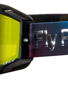 Fly Racing Zone Elite Snow Goggle Amber Mirror/Polarized Smoke Lens
