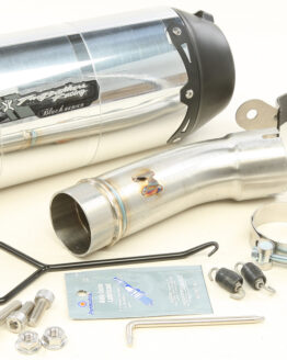 S1R Black Slip On Exhaust