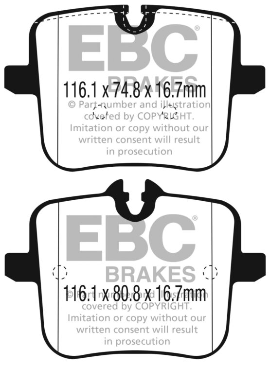 Redstuff Rear Brake Pads