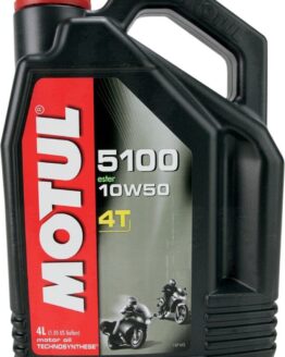 Motul 5100 Synthetic Blend Motor Oil 10W50 4T 4L