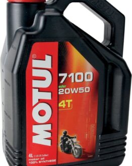 Motul 7100 Synthetic Ester Motor Oil 20W50 4T - 1 Gallon