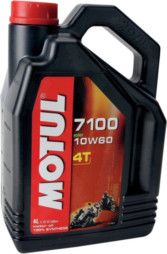 Motul 7100 Synthetic Ester Motor Oil 10W60 4T 4L