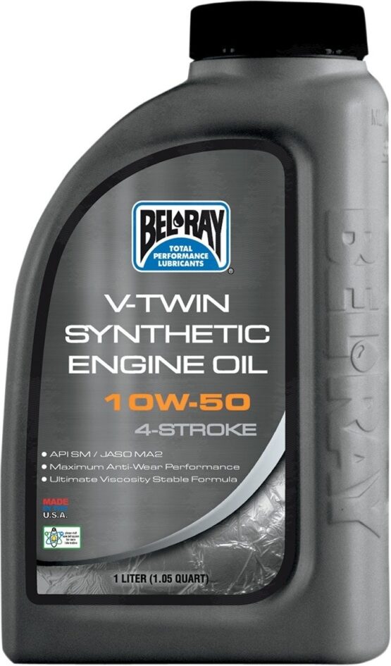 BEL-RAY - OIL VTWIN SYN 10W50 1L