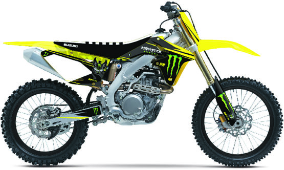 Monster Energy Complete Graphics Kit White