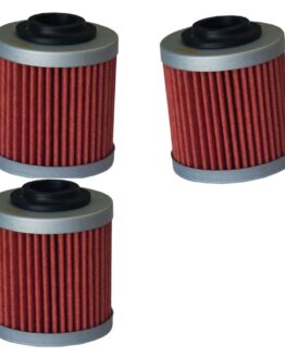 HiFloFiltro HF560 Oil Filter Replaces Can-Am Bombardier 420256455 - 3 Pack