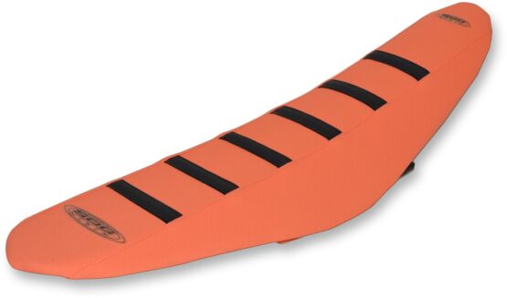 6-Rib Water Resistant Seat Cover Orange/Black