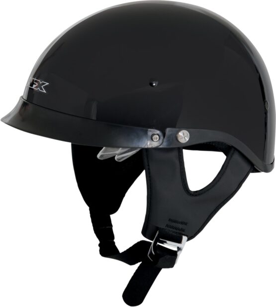 FX-200 Street Half Helmet Gloss Black X-Large