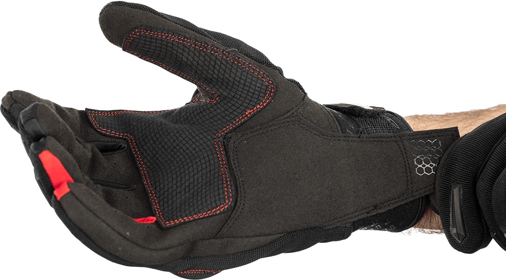 Rider Glove Black/Red S - Image 3