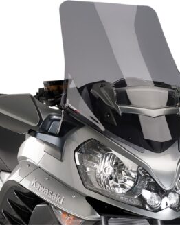 PUIG Z-Racing Touring Windscreen Dark Smoke For Kawasaki ZG1400 Concours 14