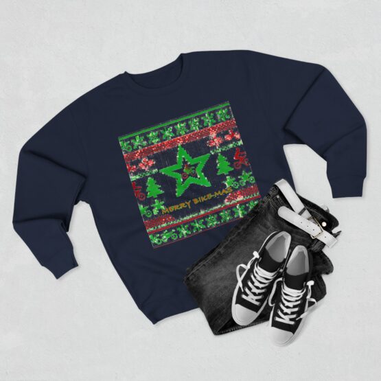 Festive Unisex Crewneck Sweatshirt - Bad Christmas Sweater - Image 19