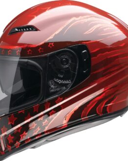 Z1R Jackal Patriot Helmet 3XL Red Gloss Unisex