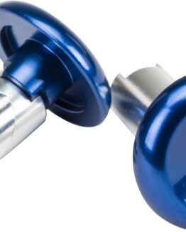 ODI Aluminum Bar End Plugs Blue Universal Fit