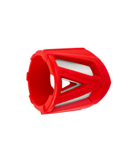 Red Silencer Protector For 340-400mm / 13.4-15.7" Mufflers