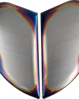 ICON Airframe Pro Helmet Side Plates Silver One Size