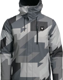 Thor Brave Tour Jacket Men's Camo Black/Gray Small