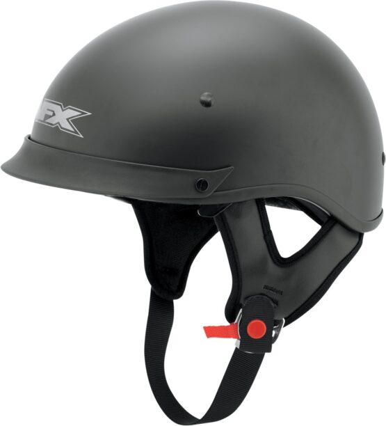 FX-72 Half Helmet Matte Black Small