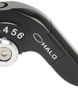 Halo Adjustable Folding Brake Lever - Black