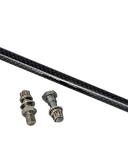 Trask Shifter Linkage 12 in Black Silver For Harley-Davidson