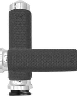 Memory Foam Grips - Chrome